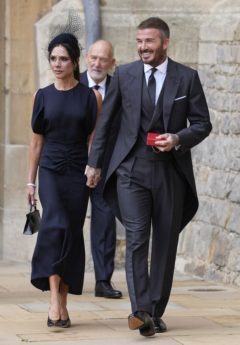 It was a big day for David Beckham. The former British footballer was knighted by King Charles III at Windsor Castle