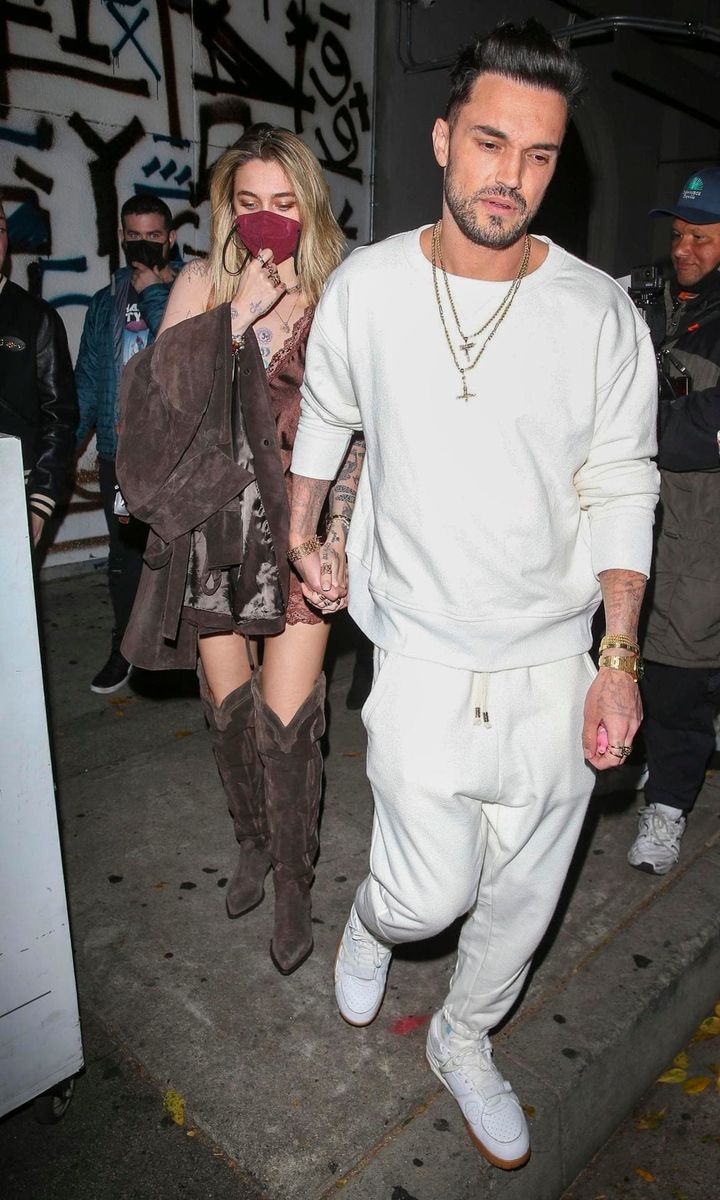 Paris Jackson and Michael Bradley