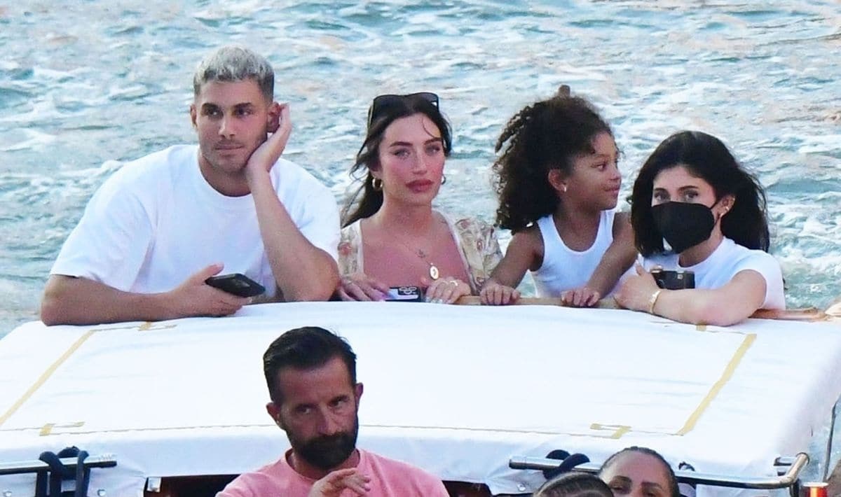 Kylie has been on an Italian getaway with her children and friends 