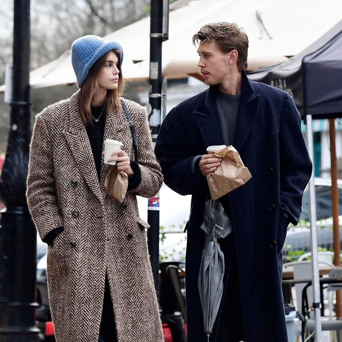Kaia Gerber spends Valentine’s Day with Austin Butler in London