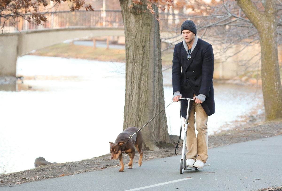 Tom Brady is seen on December 07, 2013 in Boston, Massachusetts. (Photo by Stickman/Bauer-Griffin/GC Images)