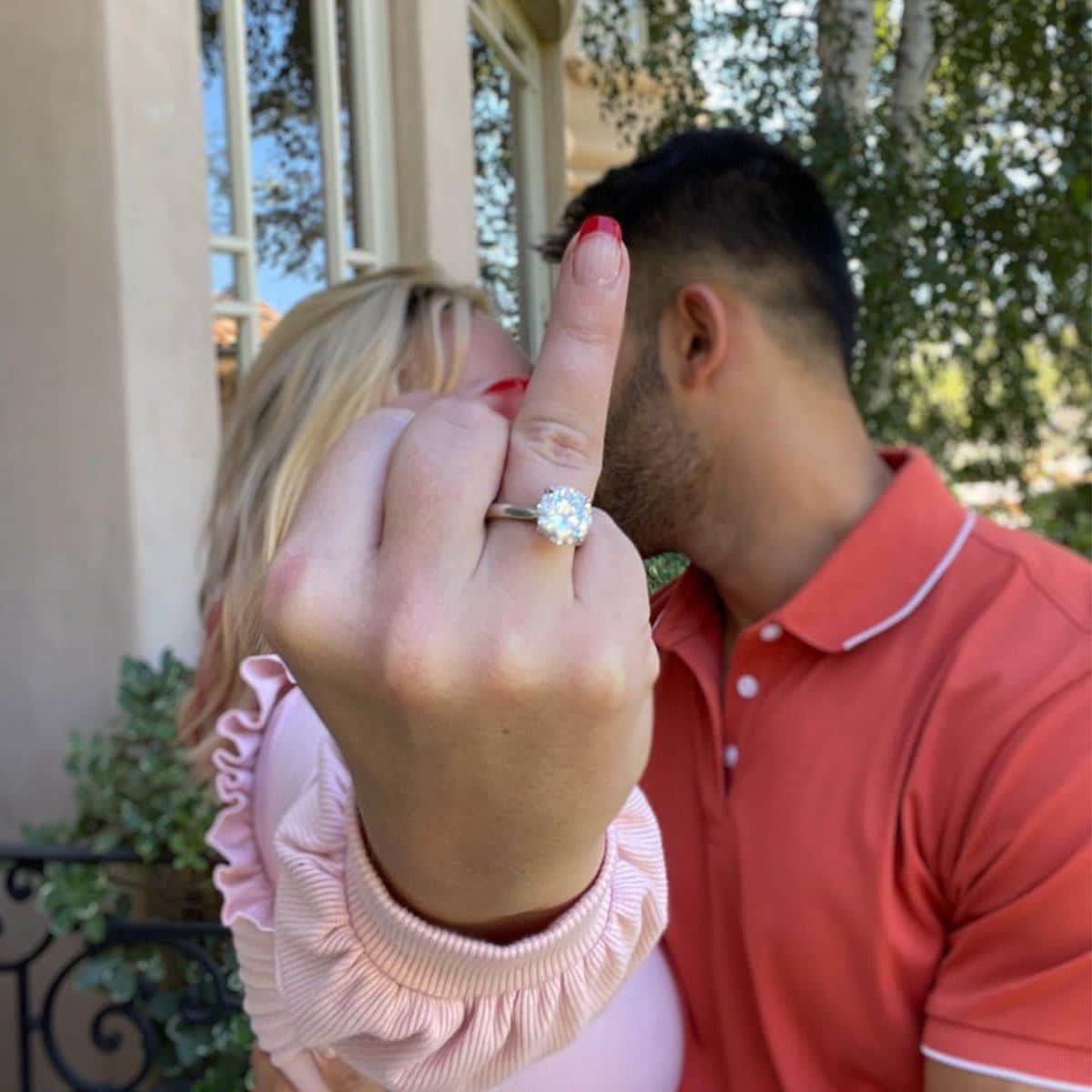 Britney Spears y Sam Asghari