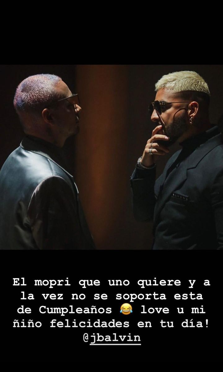 Maluma and J Balvin