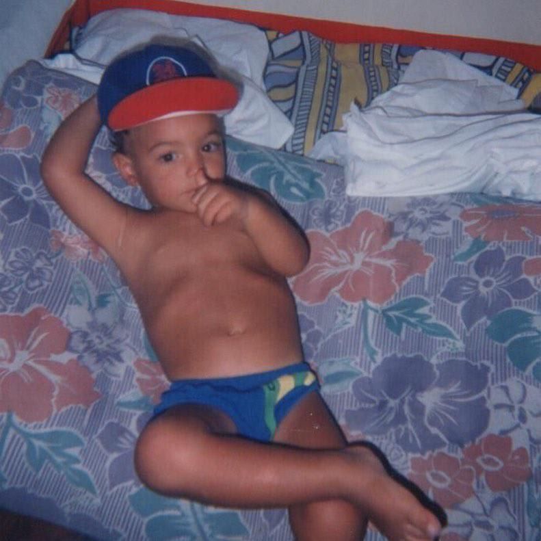 maluma, baby picture