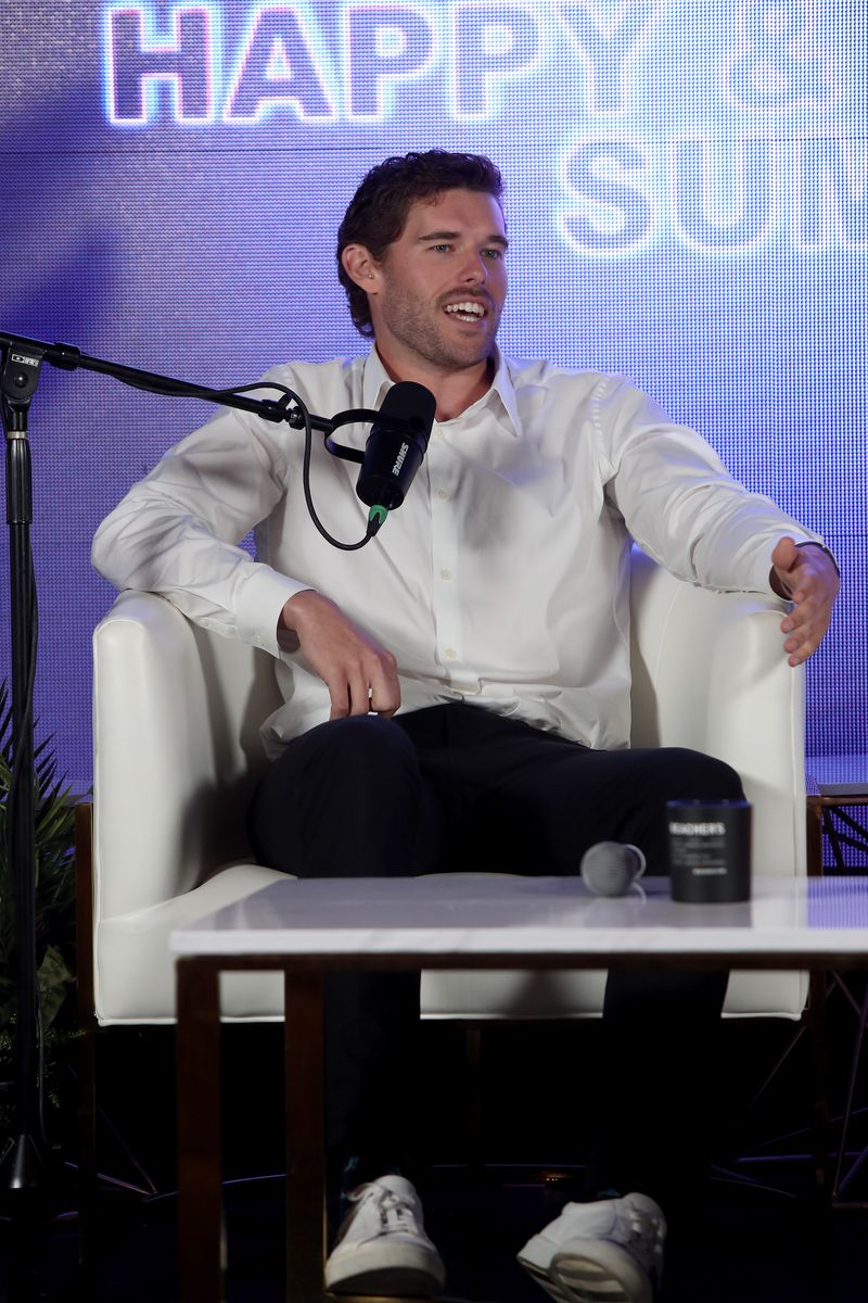 Christopher Schwarzenegger attends The Beacher Vitality Happy & Healthy Summit at The Hollywood Roosevelt