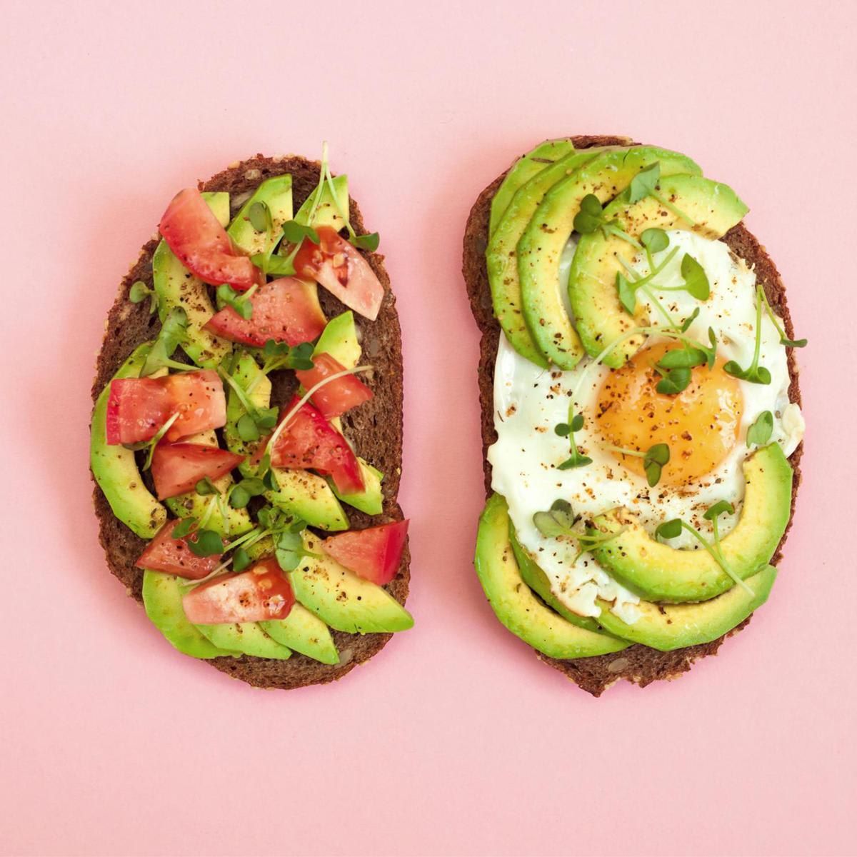 Avocado egg toast