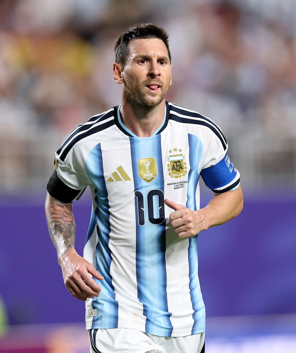Lionel Messi #10 of Argentina during the FIFA World Cup 2026 Quarter Final match between Argentina and Switzerland