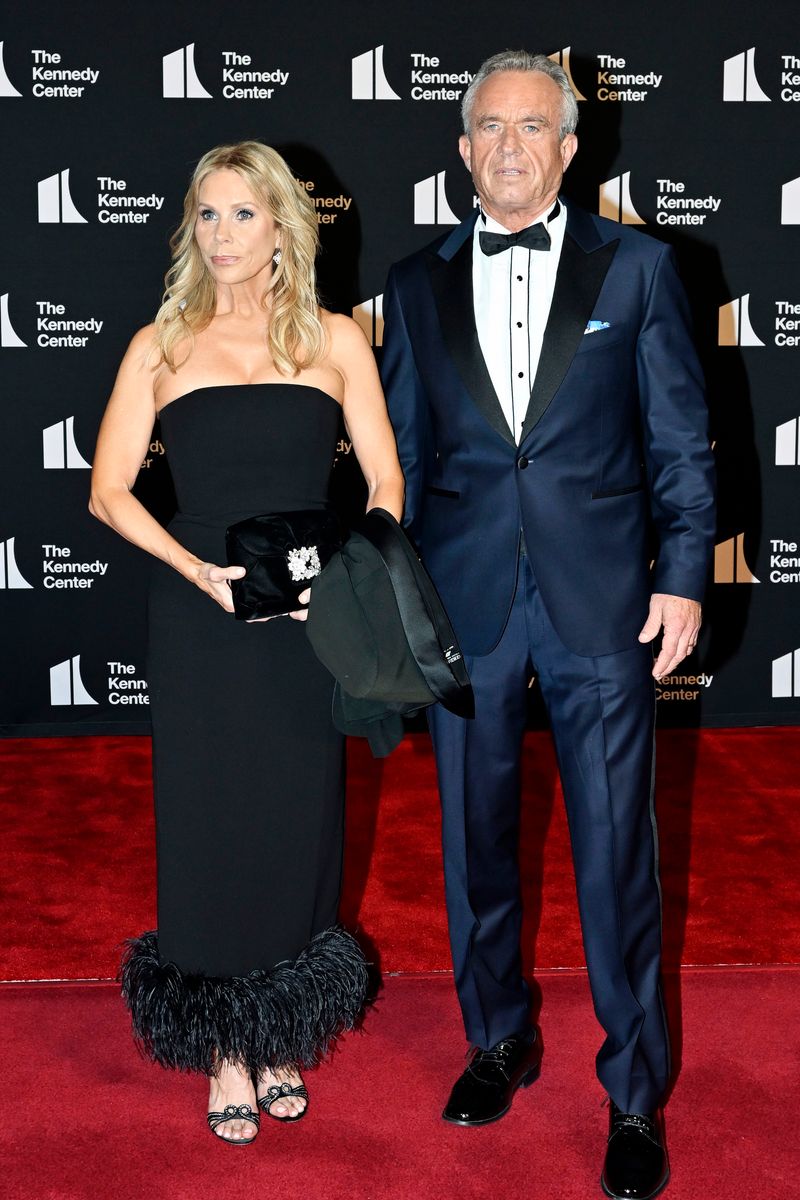 Cheryl Hines and Robert F. Kennedy, Jr. attend the opening night of  "Les Miserables" at The Kennedy Center 