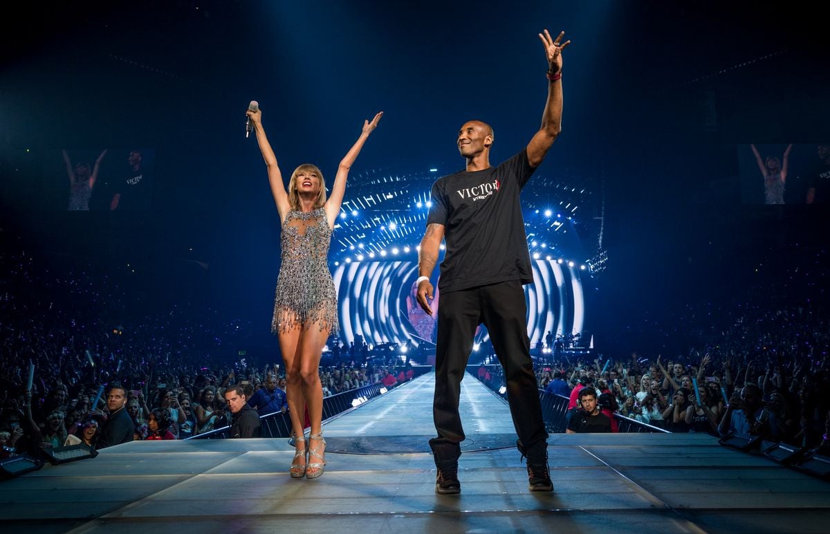 In 2015, Kobe surprised fans by joining Swift onstage during her 1989 Tour stop in Los Angeles.