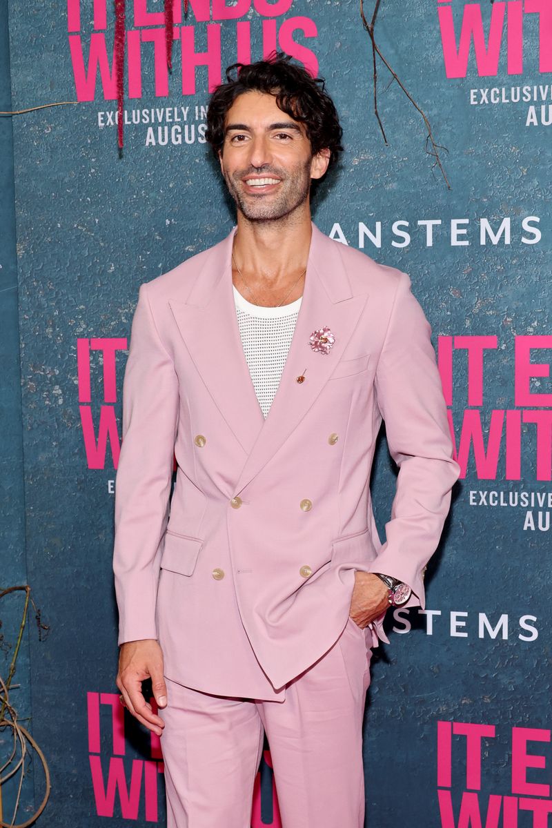 Justin Baldoni attends the "It Ends With Us" New York Premiere