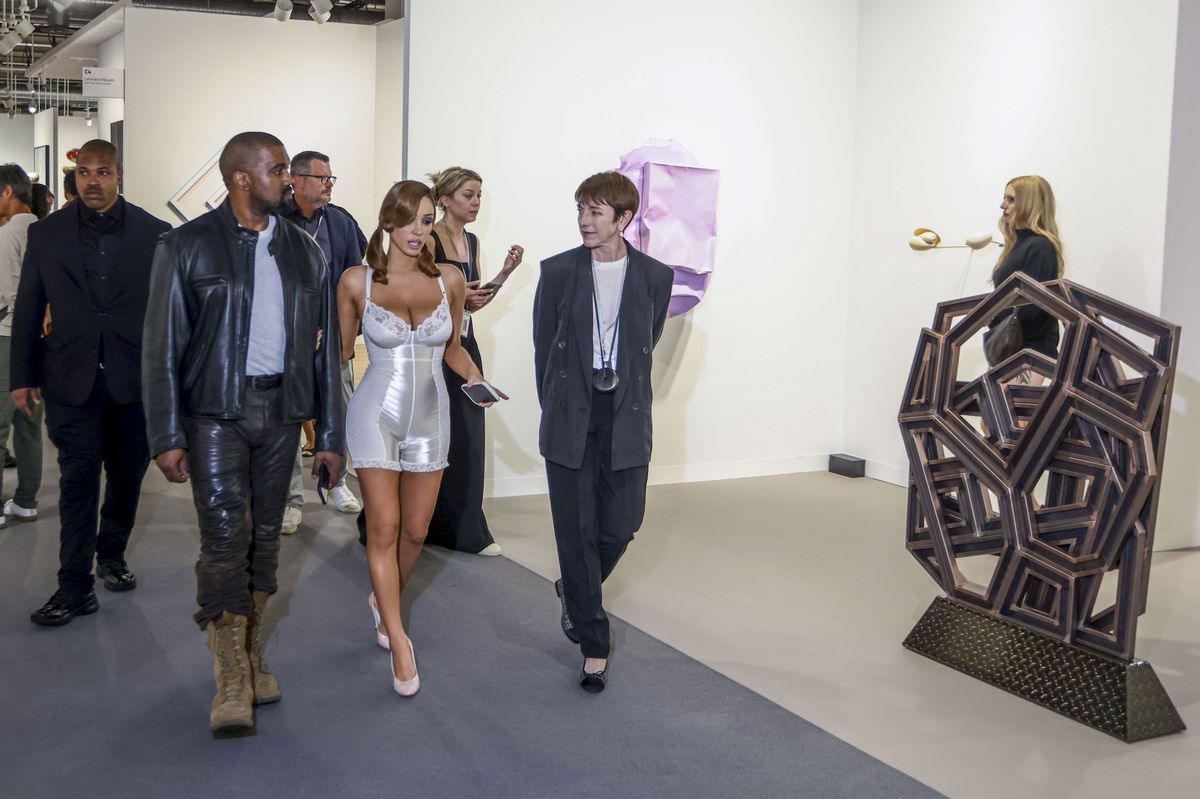 The couple's lavish birthday celebration comes after representatives dismissed reports last year claiming Kanye West and Bianca Censori had separated.