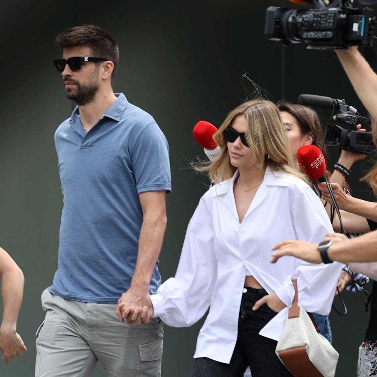 Clara Chia and Gerard Pique