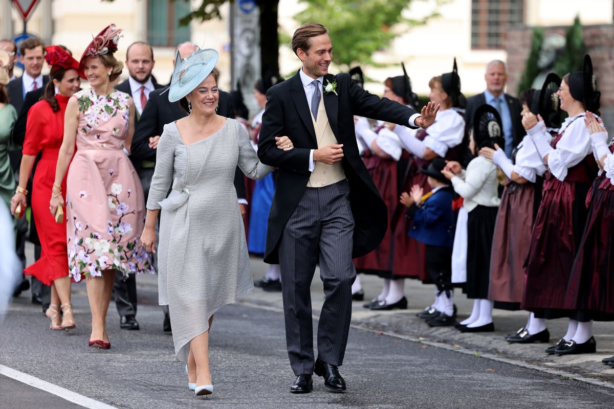 Princess Marie-Caroline of Liechtenstein weds Venezuelan banker Leopoldo Maduro Vollmer in Vaduz, uniting European royalty and Spanish aristocracy.