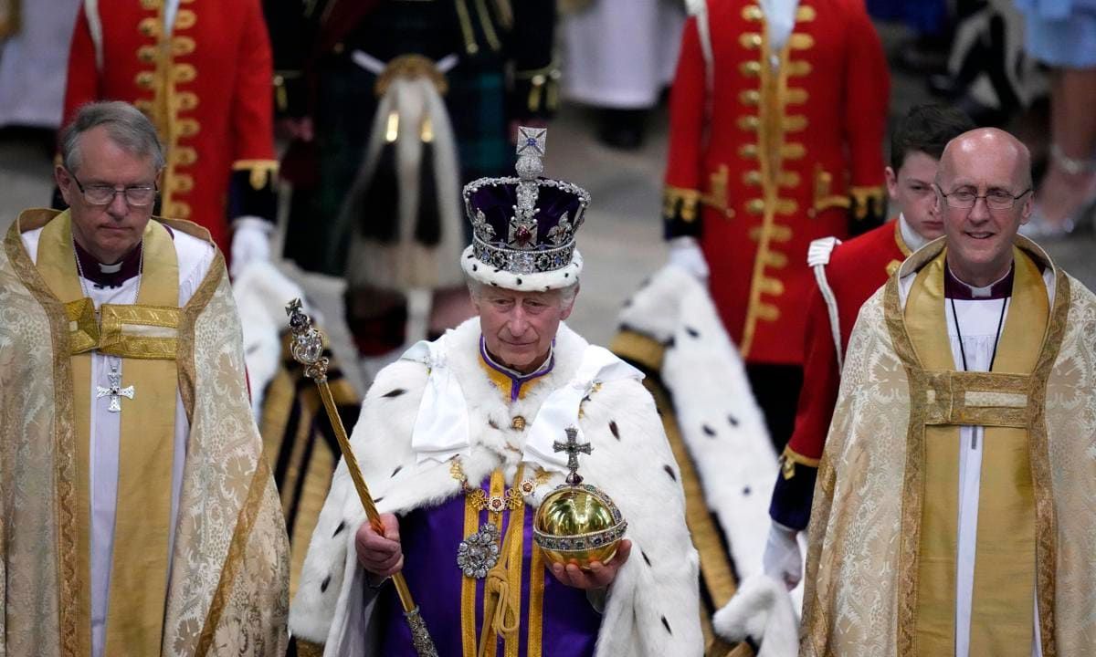 Their Majesties King Charles III And Queen Camilla - Coronation Day