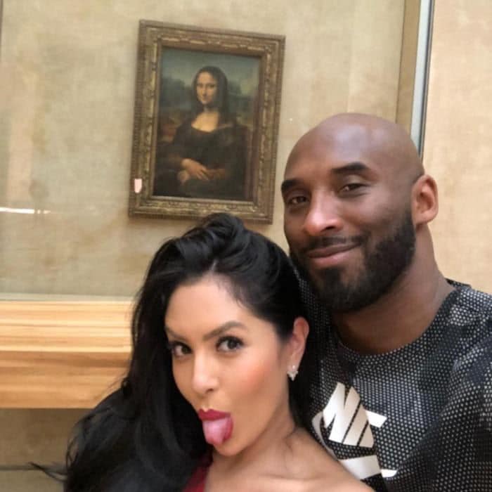 Kobe Bryant and Vanessa Bryant