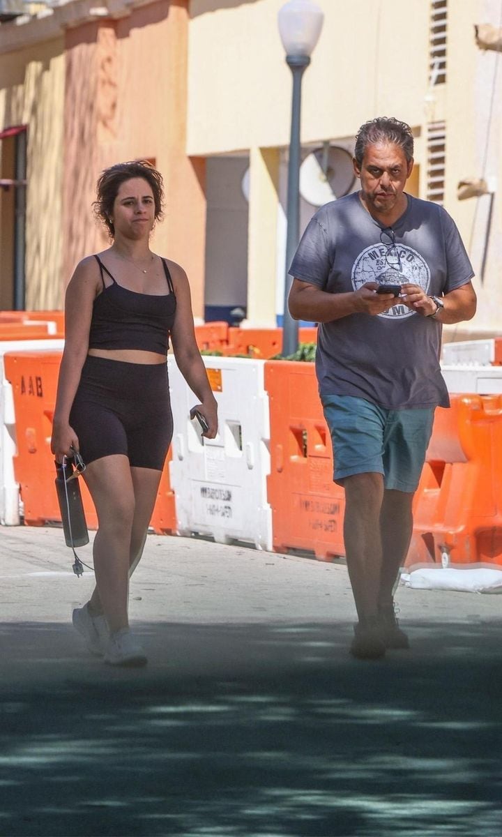 Camila Cabello and her dad Alejandro