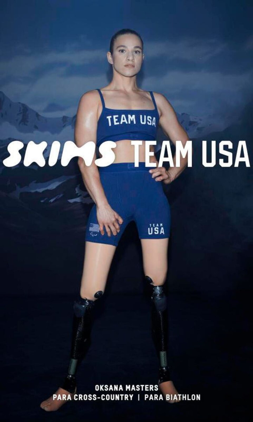 Kim Kardashian’s SKIMS features Paralympian Oksana Masters