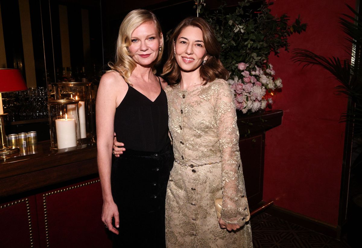 Kirsten Dunst and Sofia Coppola celebrating new book, 'Chanel Haute Couture.'