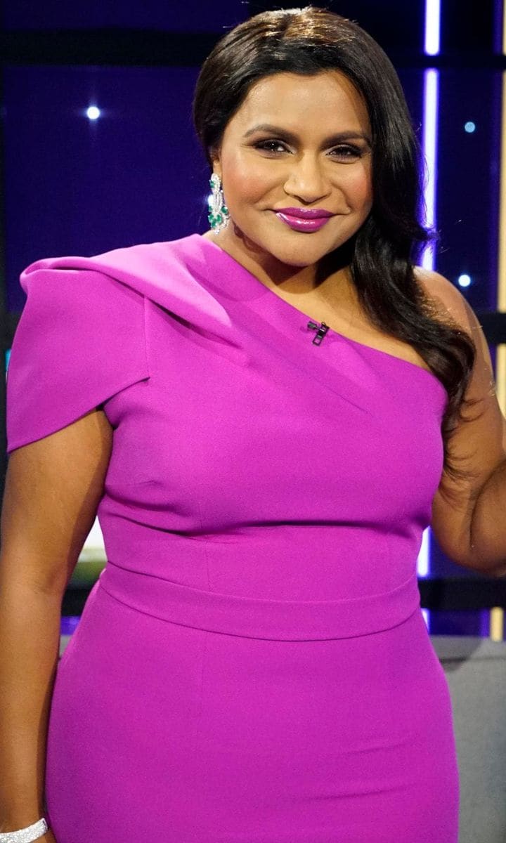 Mindy Kaling's beauty look