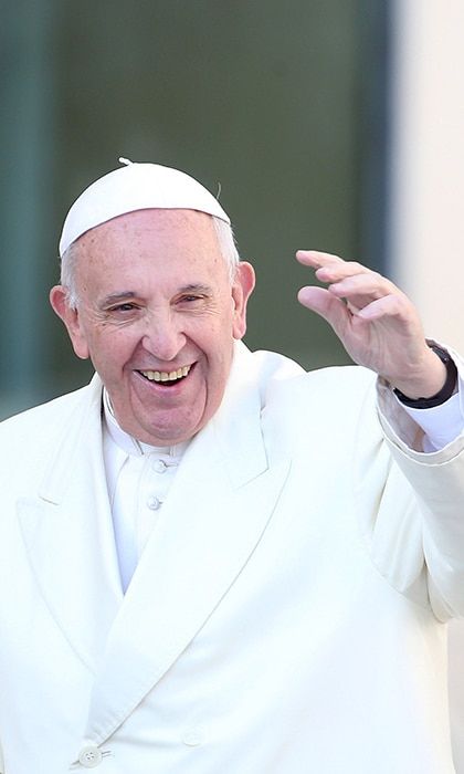 The Pope's verified Instagram username will be @Franciscus.
<br>
Photo: Getty Images