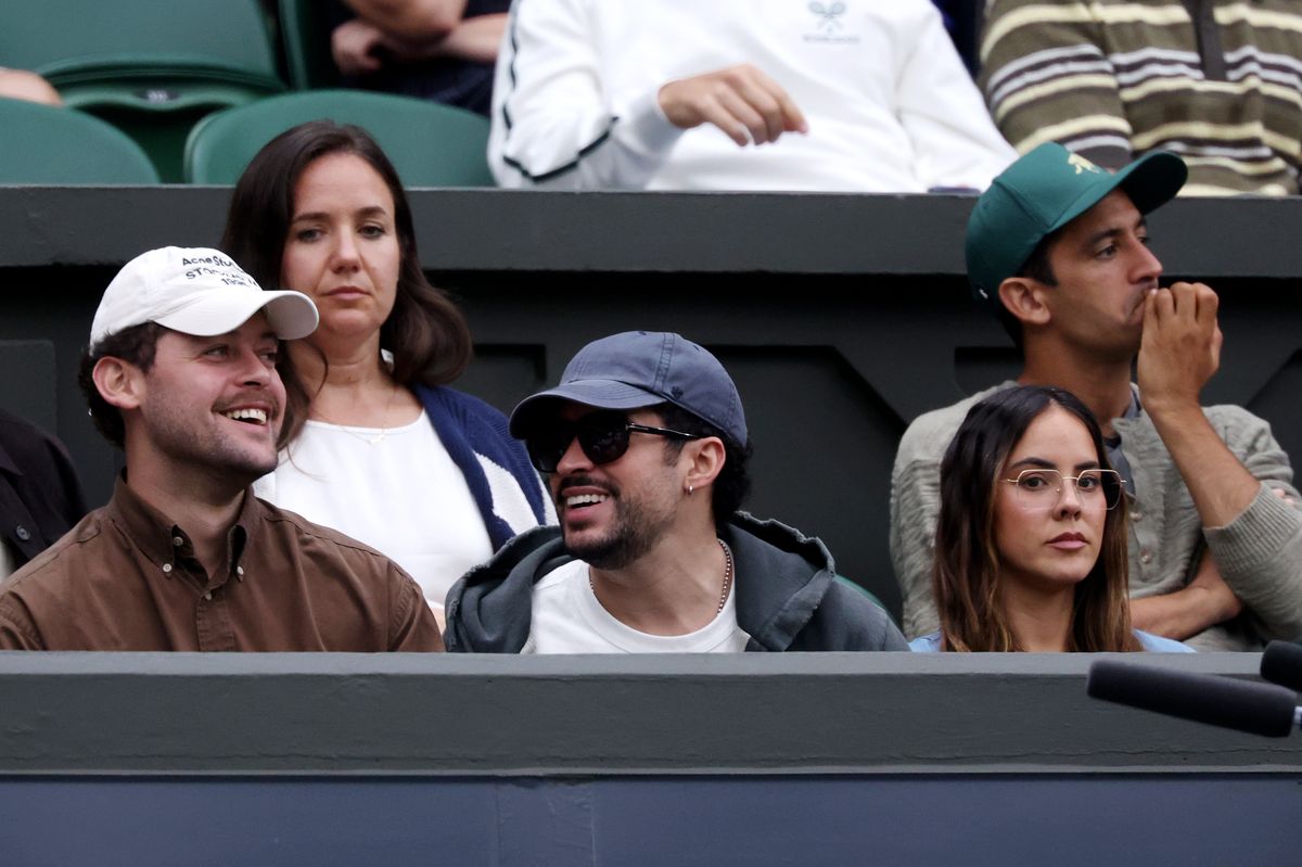 Fans were quick to notice the rare sighting of Bad Bunny and Gabriela Berlingeri together at one of tennis' biggest events.