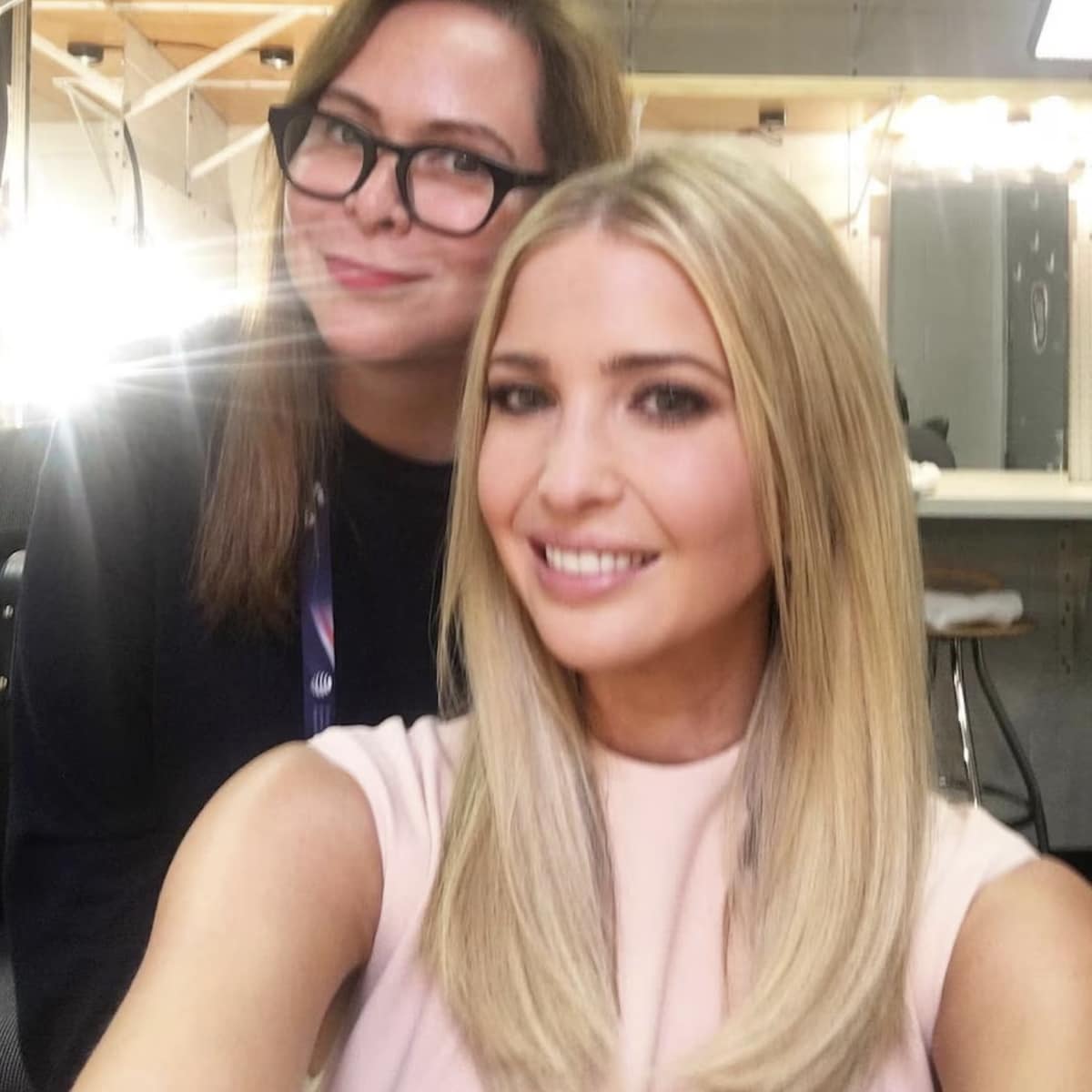 Alexa Rodulfo and Ivanka Trump