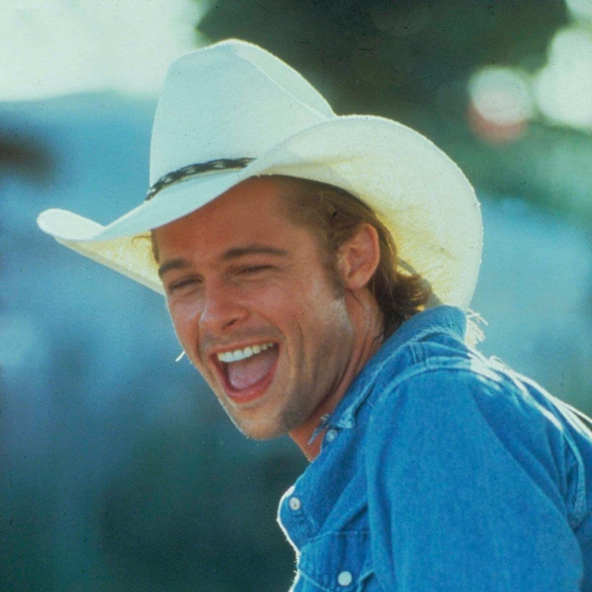 Brad Pitt in the early 1990s in 'Thelma and Louise'