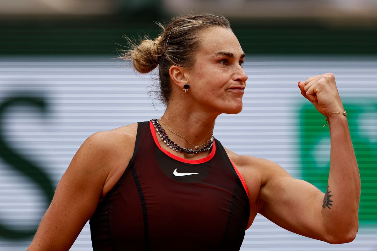 Aryna Sabalenka was iced out