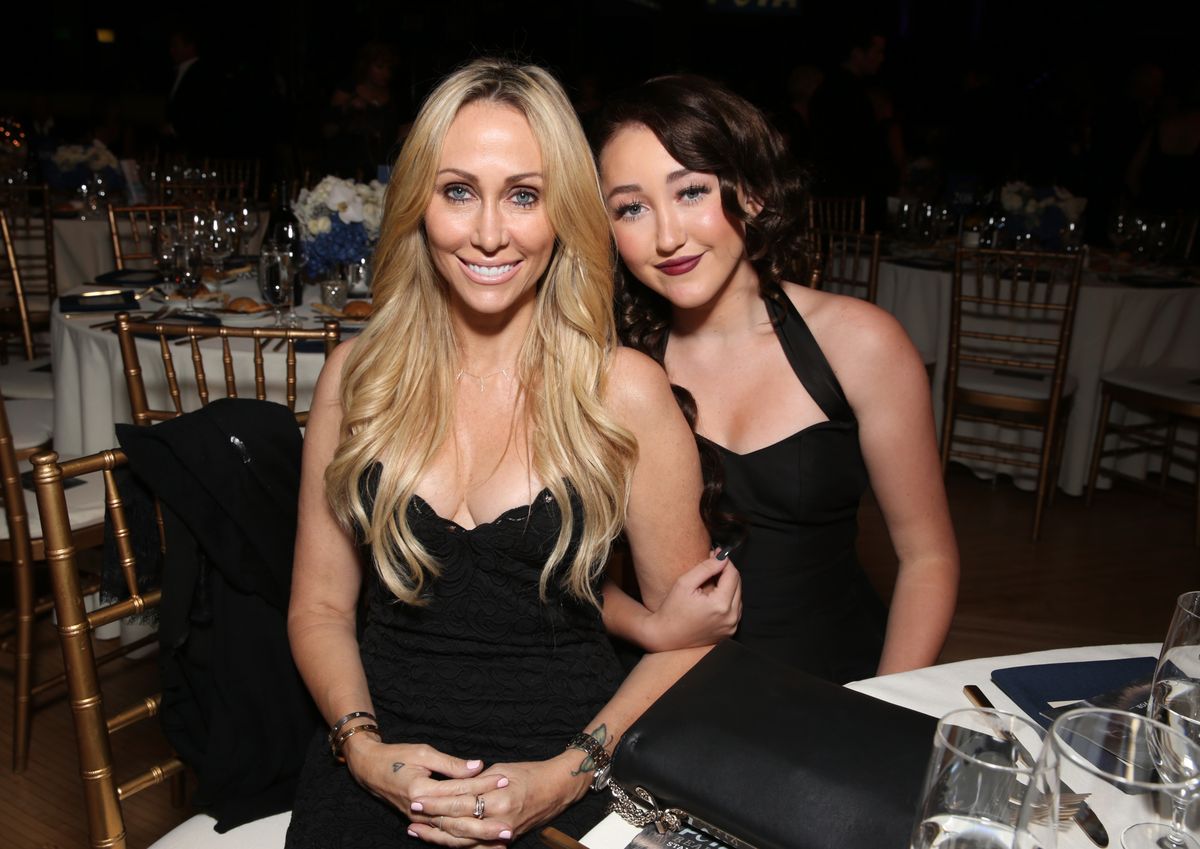 Tish Cyrus and actress Noah Cyrus attend PETA's 35th Anniversary Party