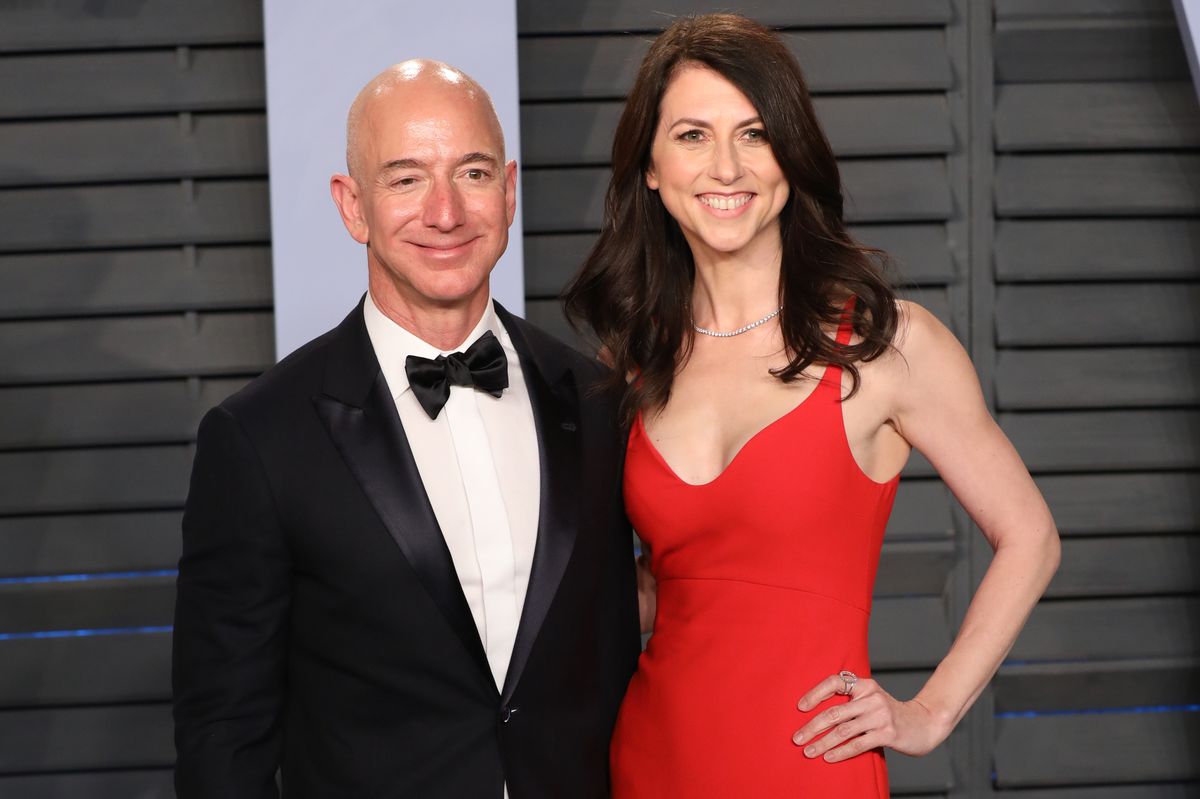 Jeff Bezos and MacKenzie Scott share three kids together