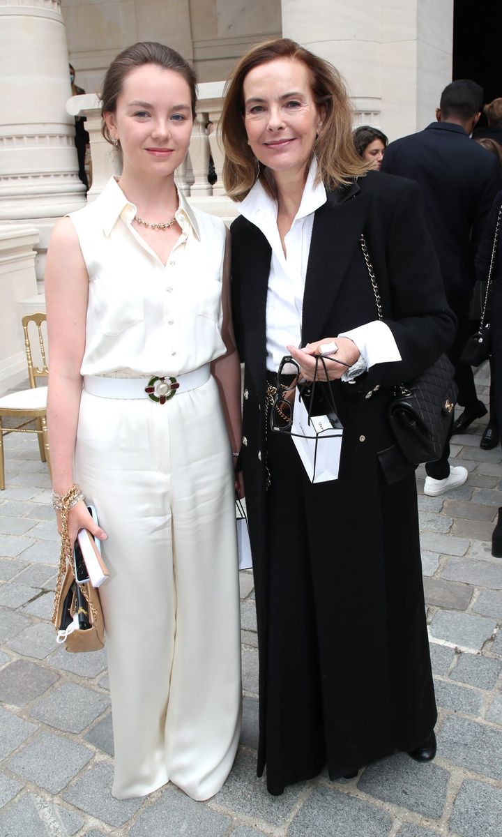 Charlotte Casiraghi's younger sister and mother in law attended the Chanel Haute Couture Show on July 6