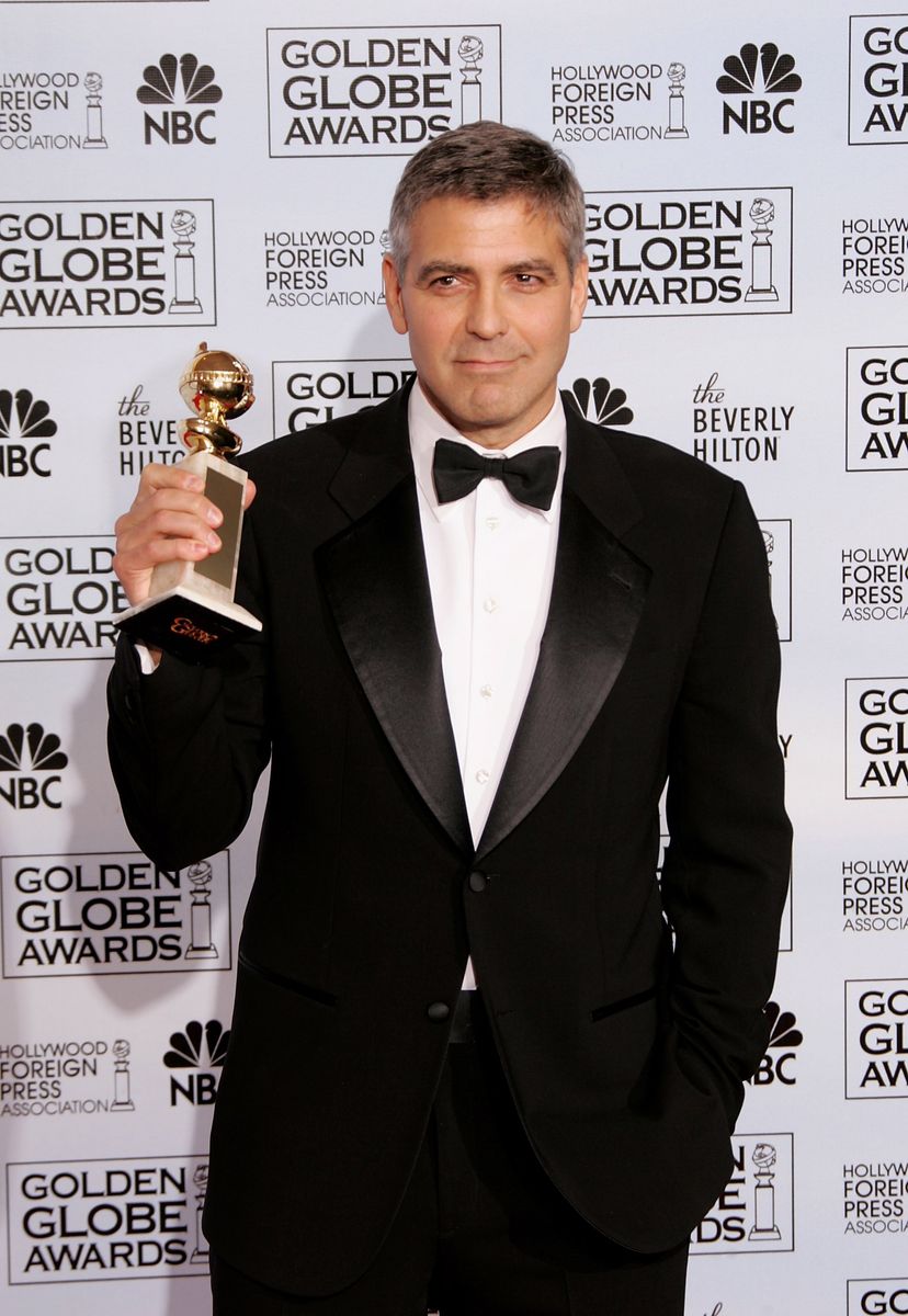 His second award was for "Syriana" duringthe 63rd Annual Golden Globe Awards