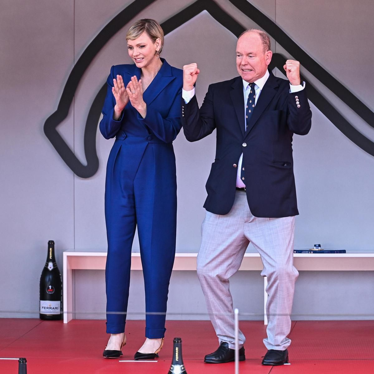 Charlene attended the Monaco Grand Prix on May 26, 2024 with her husband Prince Albert