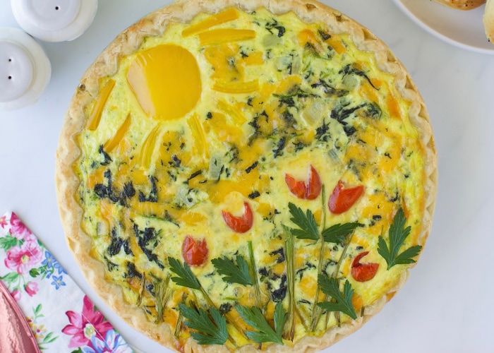 Spring Quiche