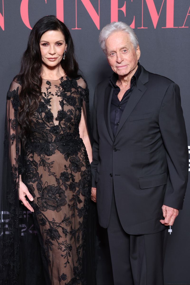 Catherine Zeta-Jones and Michael Douglas attend Women In Cinema during the Red Sea International Film Festival 2024 