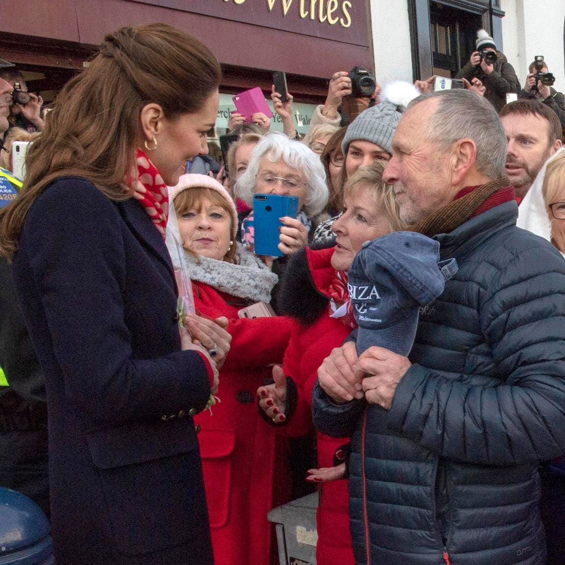 The Duchess of Cambridge reunited with two of her prep school teachers