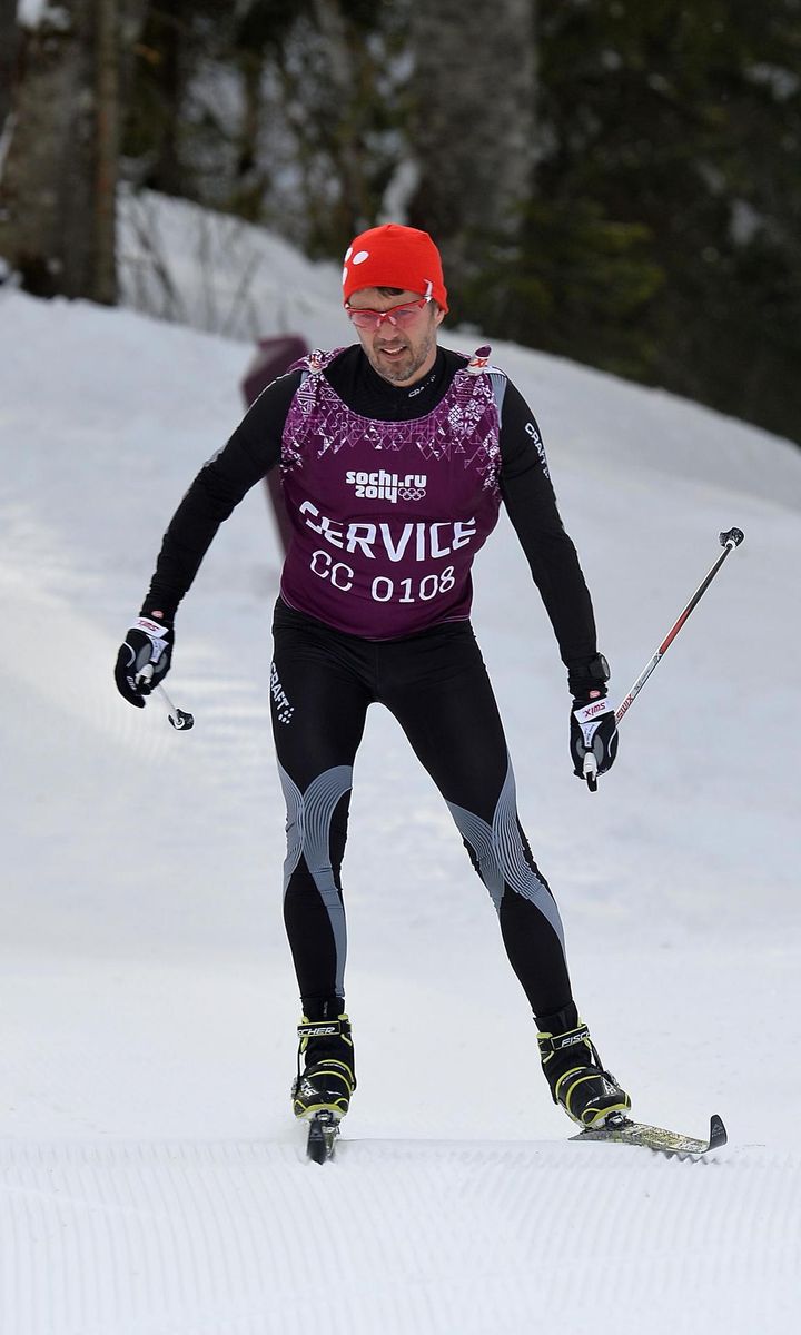 Crown Prince Frederik (pictured in 2014) underwent surgery for a ski injury