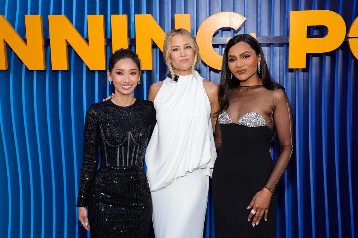 Brenda Song, Kate Hudson, and Mindy Kaling attend the Los Angeles premiere of Netflix's "Running Point" Season 2 
