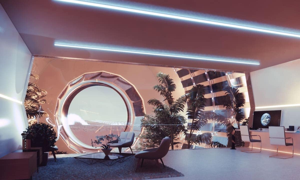 Plans for The First Sustainable City on Mars