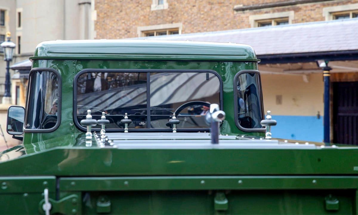 Prince Philip's Custom-Made Land Rover Hearse Unveiled For The First Time
