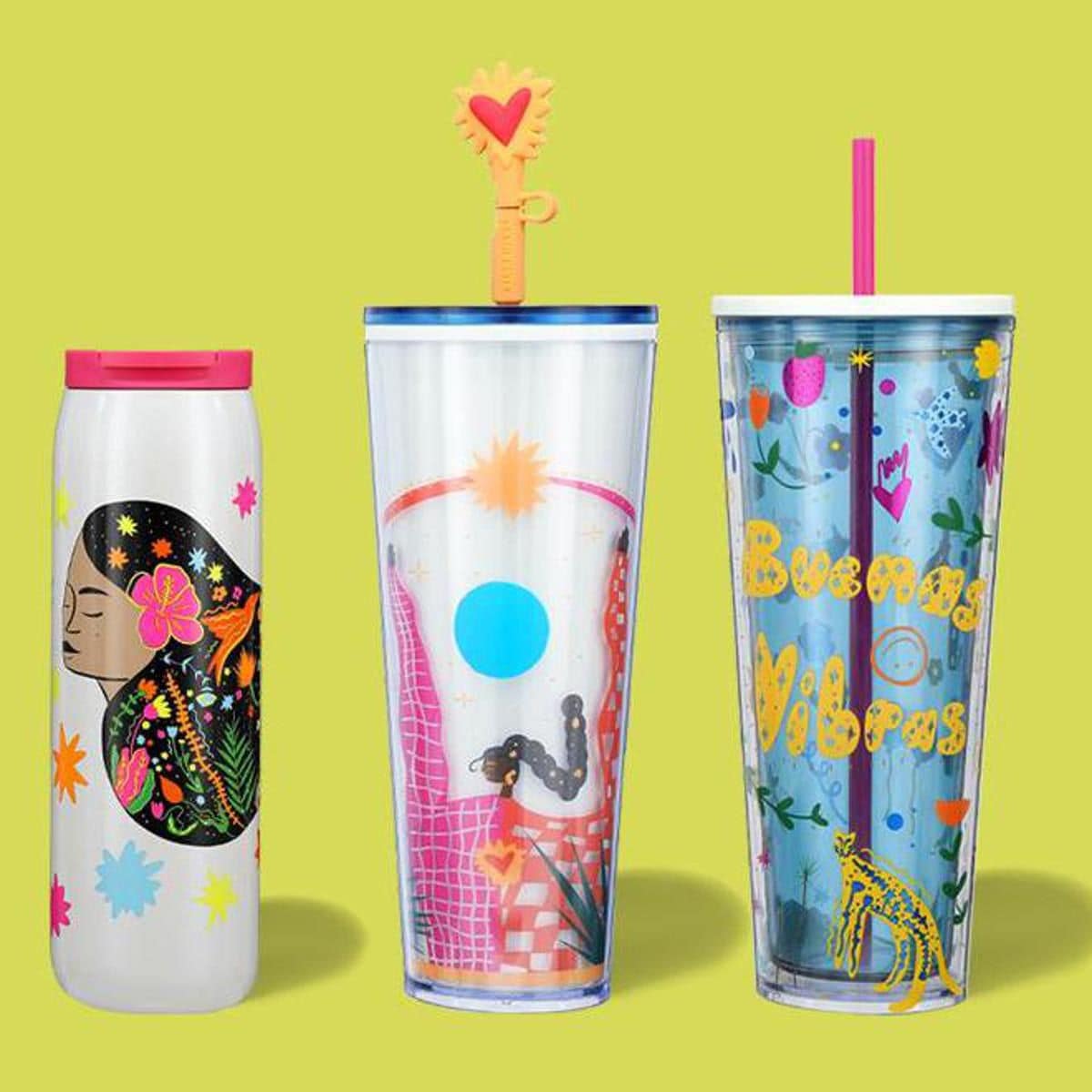 Manuela Guillén designed the new Starbucks cups inspired by Latin culture