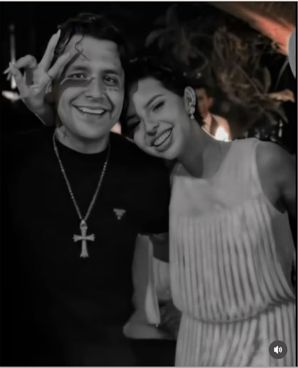 Christian Nodal and Angela Aguilar