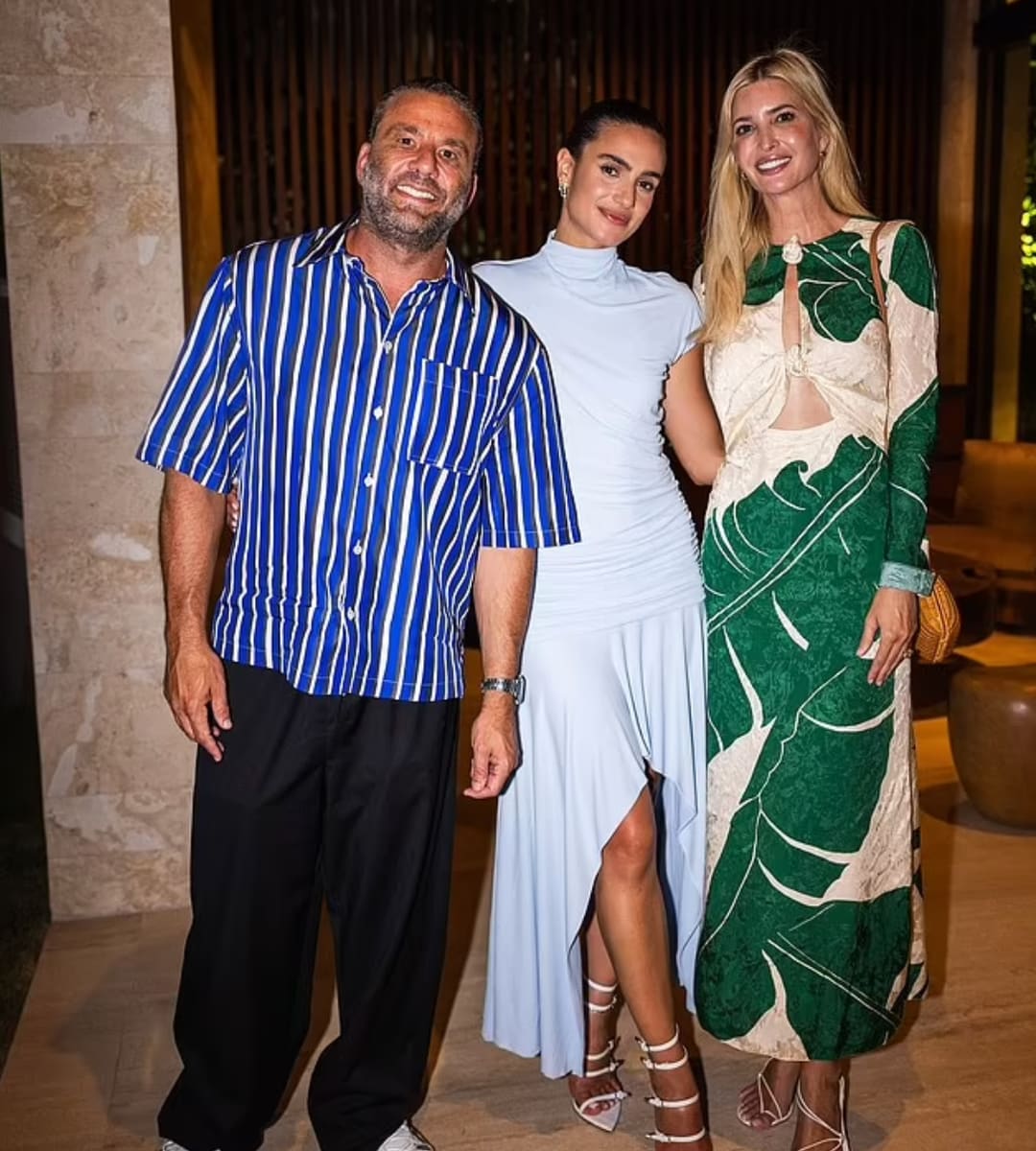 Ivanka Trump turns heads in bold look at glamorous Miami dinner with Karlie Kloss and celebrity guests