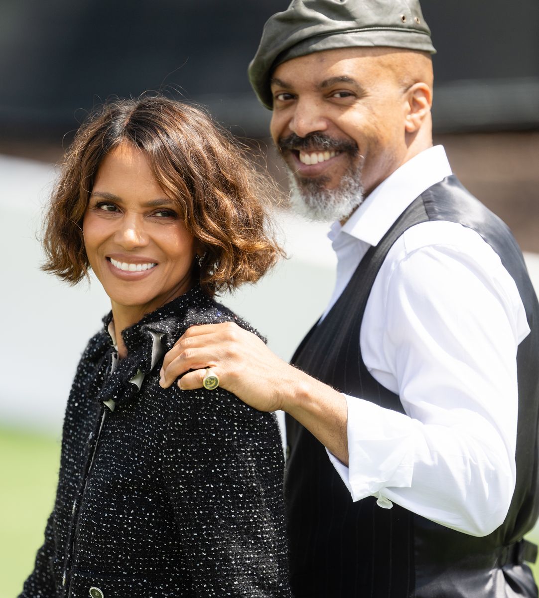 CANNES, FRANCE - MAY 13: Halle Berry and Van Hunt during the Jury photocall at the 78th annual Cannes Film Festival at on May 13, 2025 in Cannes, France. (Photo by Samir Hussein/WireImage)