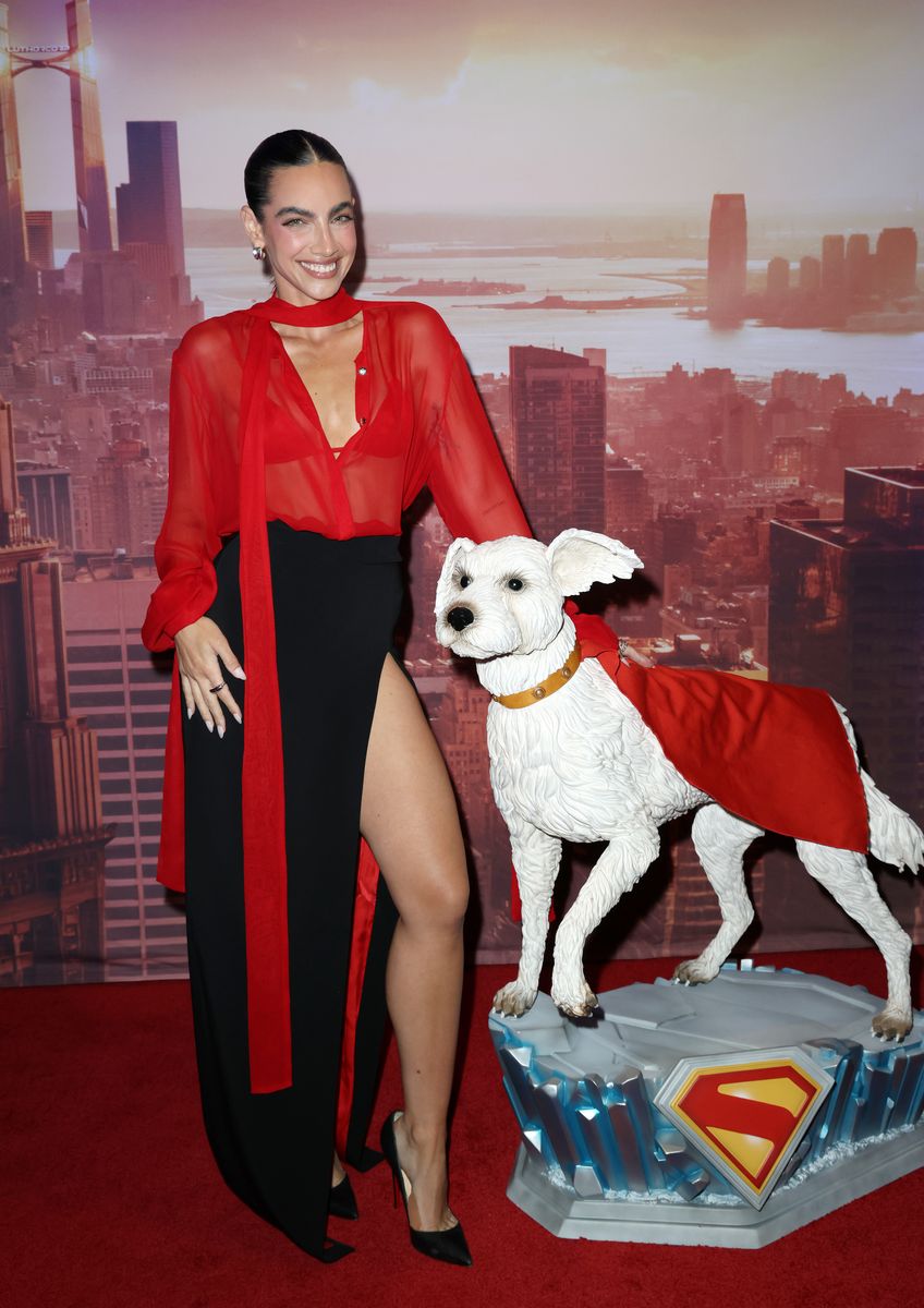 Maria Gabriela De Faria attends as she hosts a "Superman" special screening at Silverspot Cinema Downtown Miami on July 9, 2025 in Miami, Florida. (Photo by Alexander Tamargo/Getty Images)