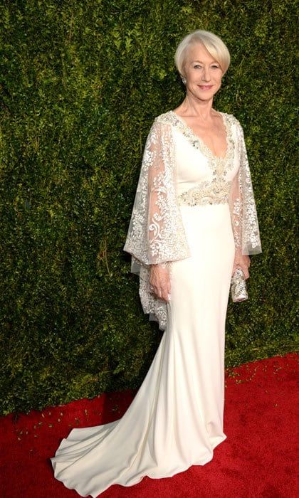 Helen Mirren in Badgley Mischka
Photo: Getty Images