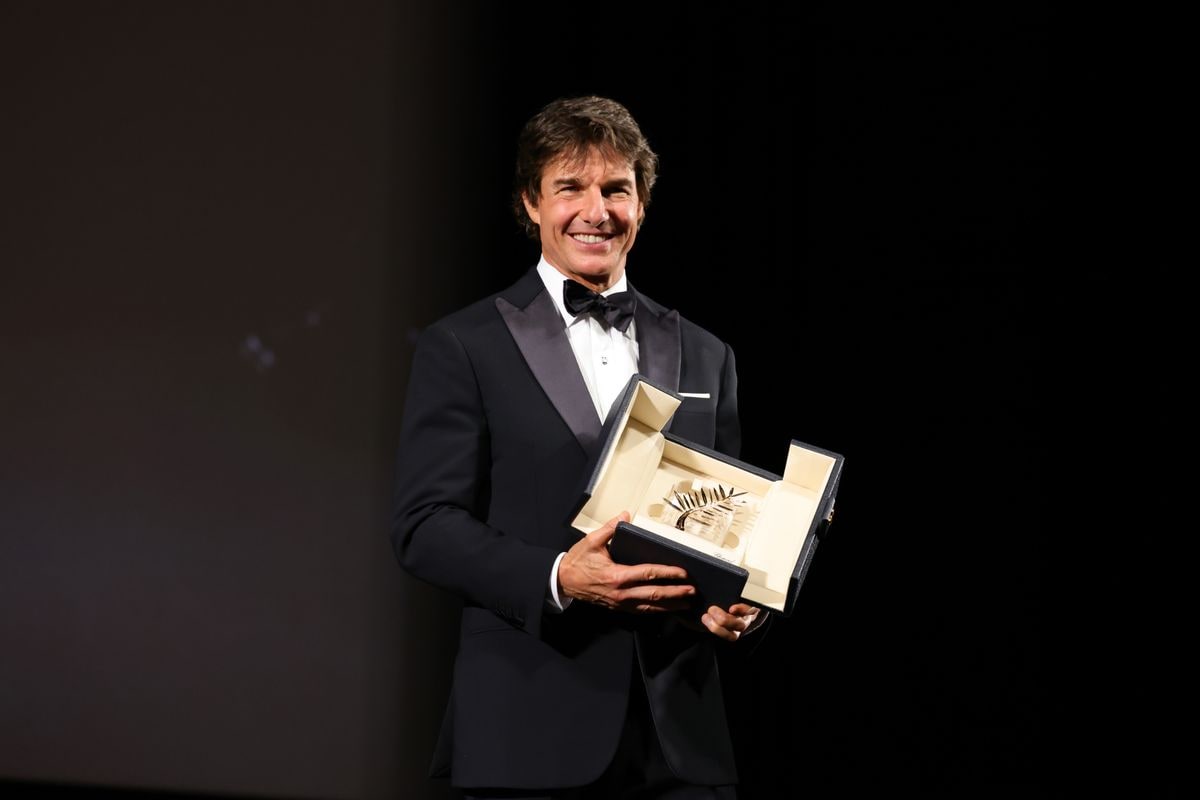 Tom Cruise at the 2022 Cannes Film Festival