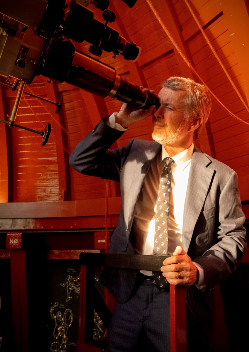 King Frederik stepped out in Copenhagen for a special visit to the historic Round Tower.