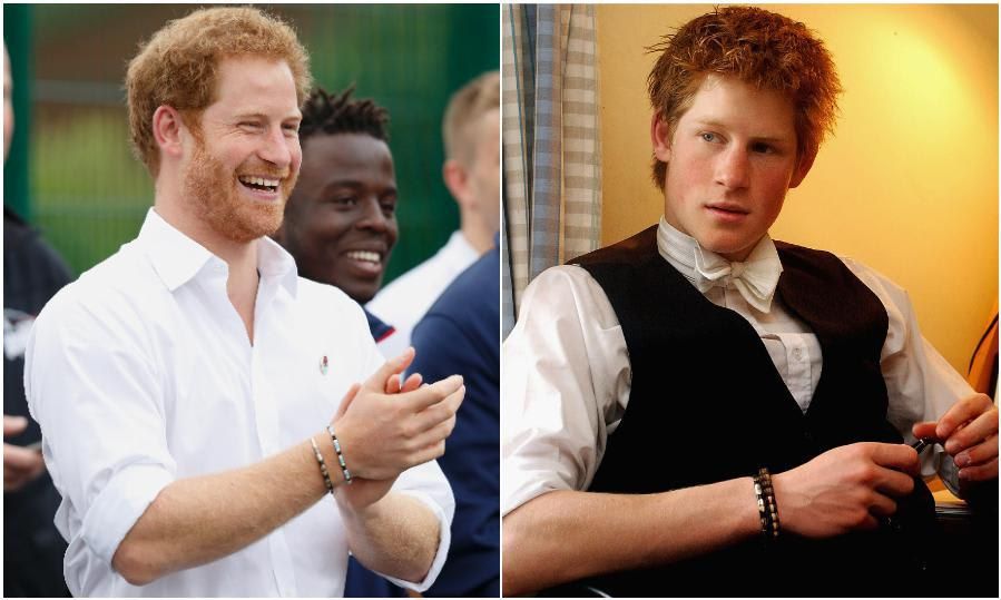 Prince Harry has worn the bracelet since he was a teenager