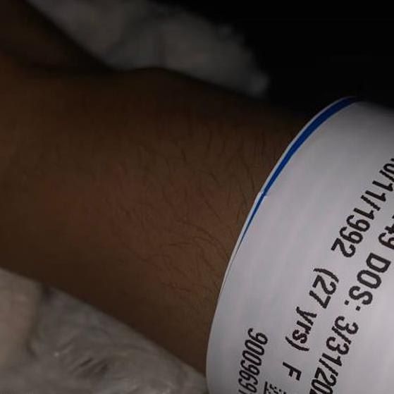 Cardi B in the hospital